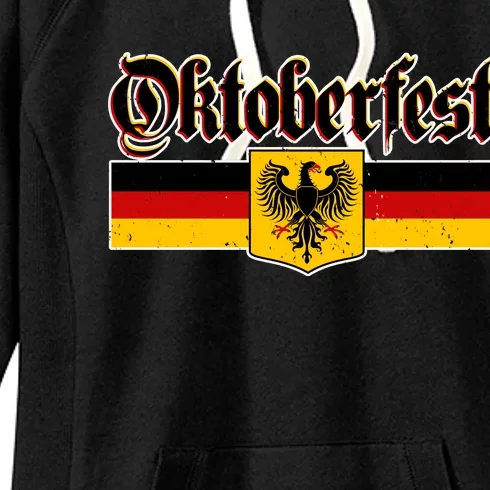 Oktoberfest German Coat of Arms Women's Fleece Hoodie