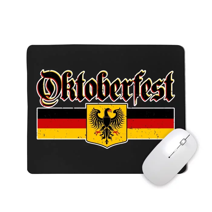 Oktoberfest German Coat of Arms Mousepad