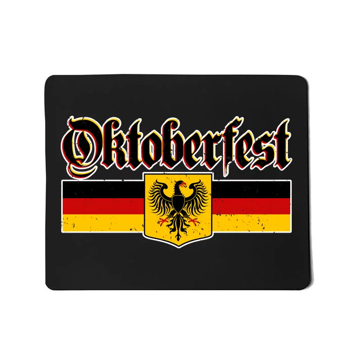 Oktoberfest German Coat of Arms Mousepad