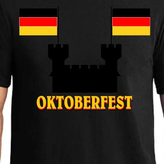 Oktoberfest German Flag Castle Pajama Set