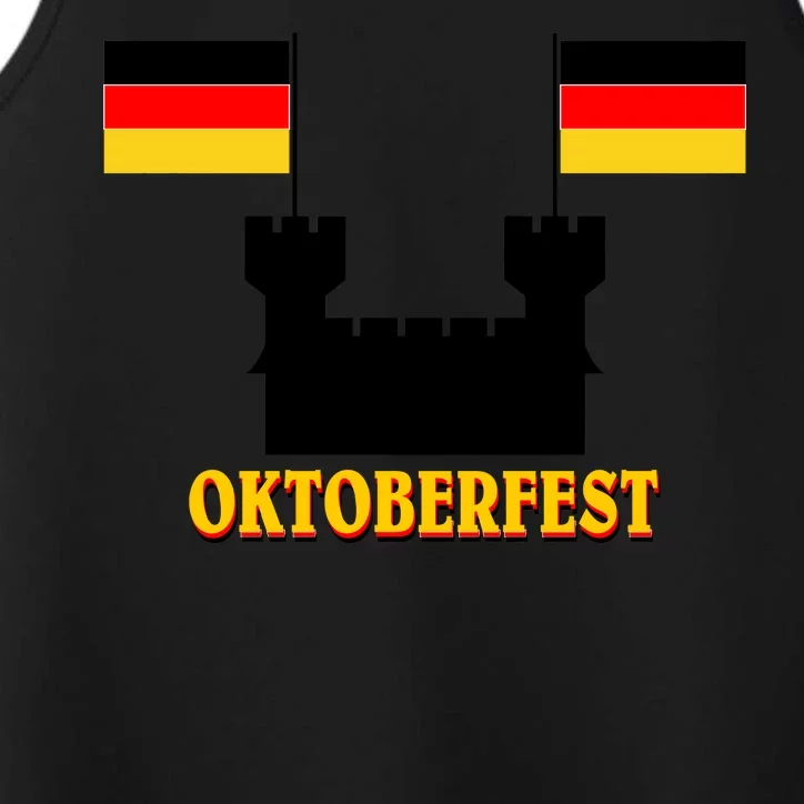 Oktoberfest German Flag Castle Performance Tank