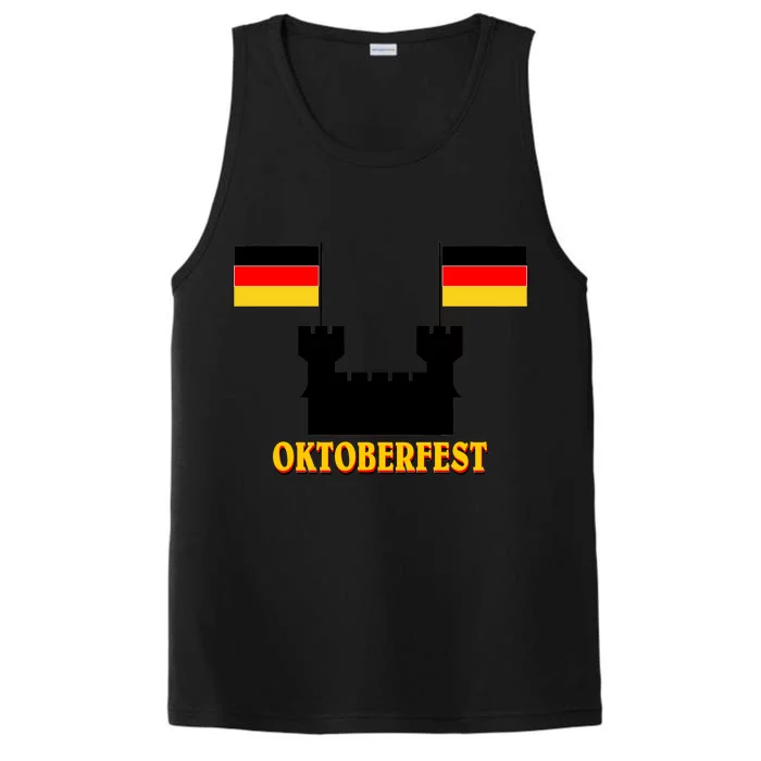 Oktoberfest German Flag Castle Performance Tank