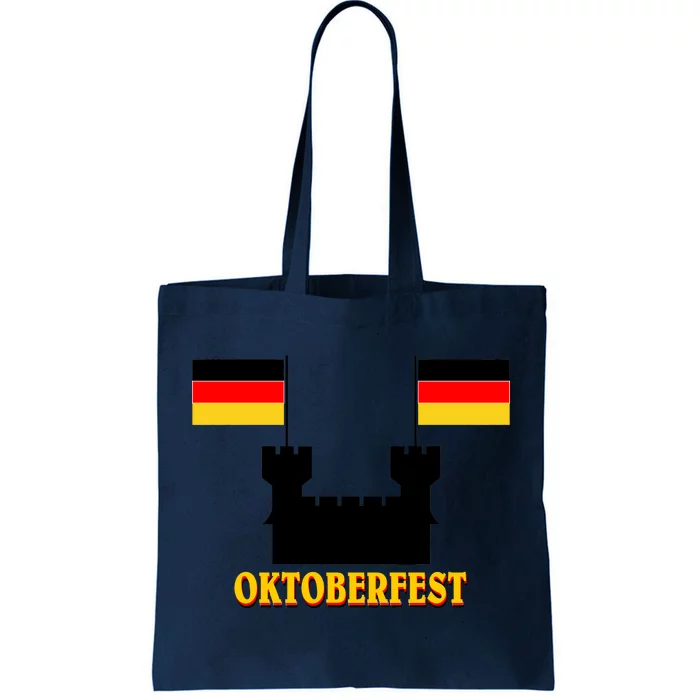 Oktoberfest German Flag Castle Tote Bag