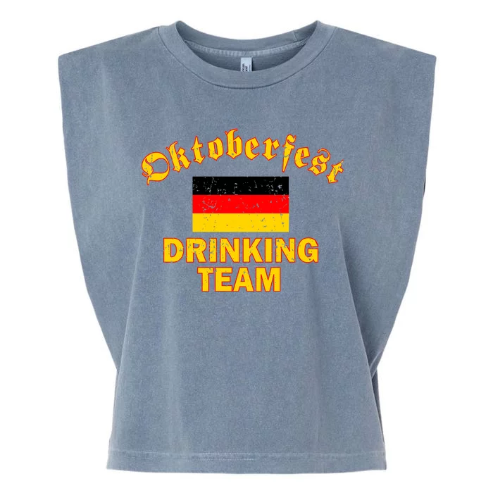 Oktoberfest Germany Drinking Team Garment-Dyed Women's Muscle Tee