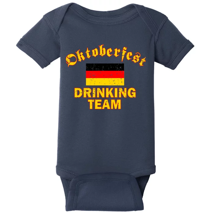 Oktoberfest Germany Drinking Team Baby Bodysuit