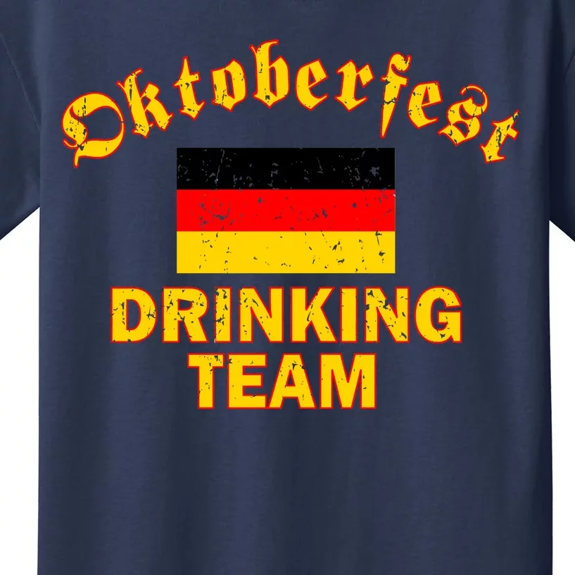 Oktoberfest Germany Drinking Team Kids T-Shirt