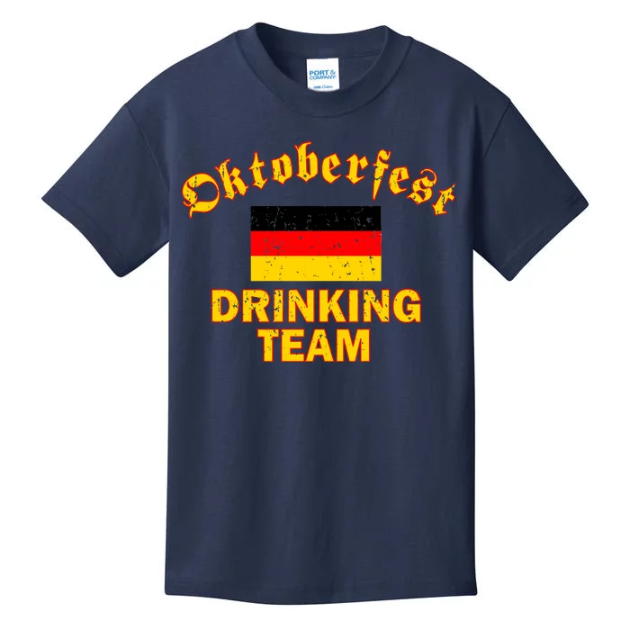 Oktoberfest Germany Drinking Team Kids T-Shirt