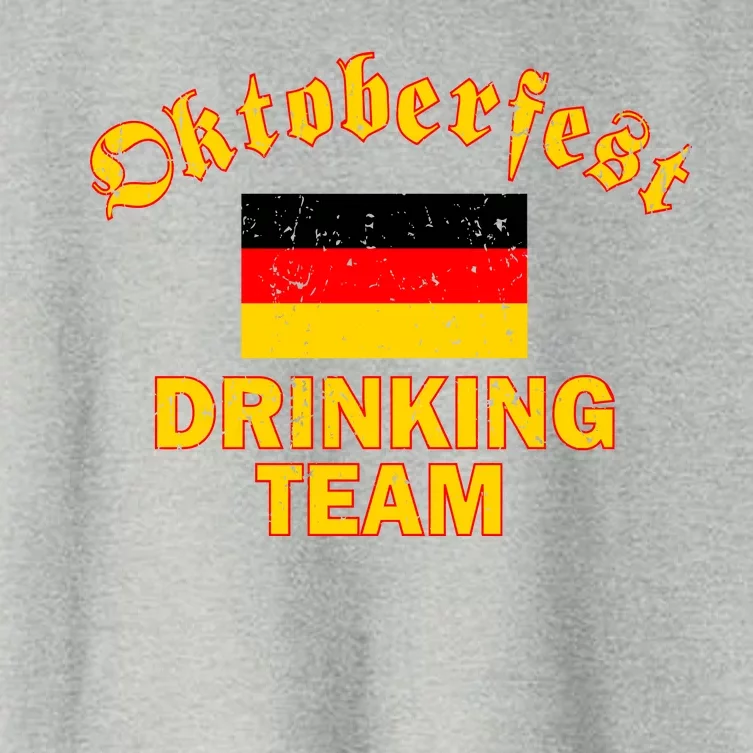 Oktoberfest Germany Drinking Team Women's Crop Top Tee