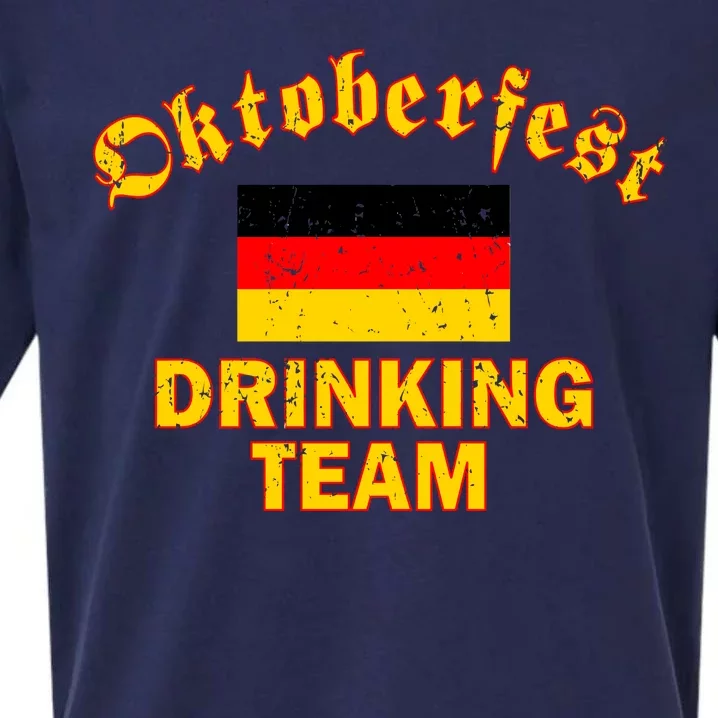 Oktoberfest Germany Drinking Team Sueded Cloud Jersey T-Shirt