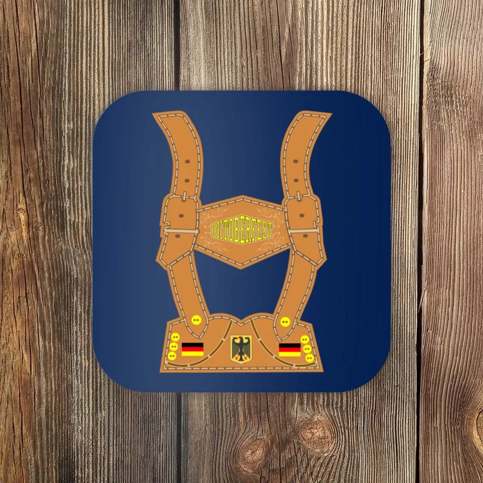 Oktoberfest lederhosen Costume Coaster