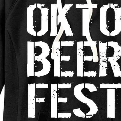 Oktoberfest Okto Beer Fest Logo Women's Fleece Hoodie