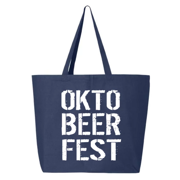 Oktoberfest Okto Beer Fest Logo 25L Jumbo Tote