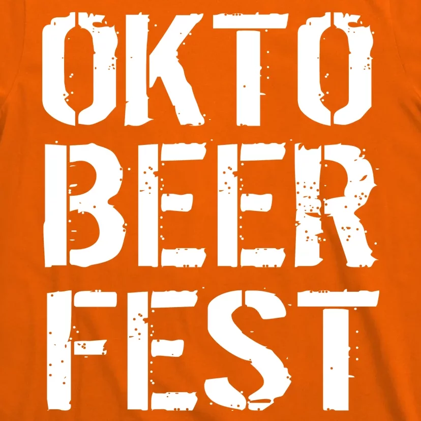 Oktoberfest Okto Beer Fest Logo T-Shirt