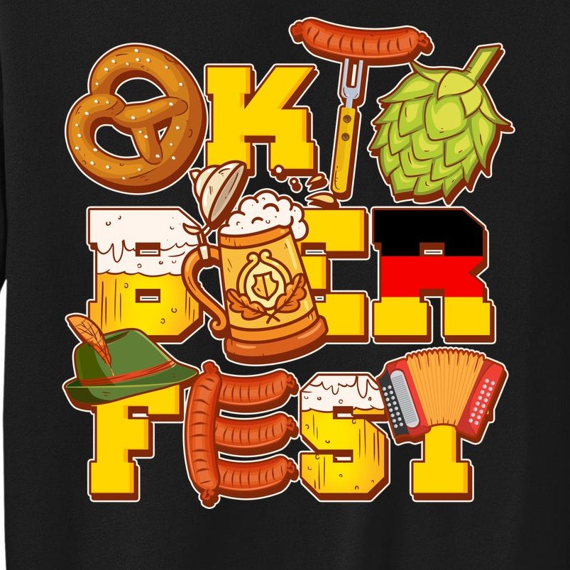 Oktoberfest Party Logo Sweatshirt