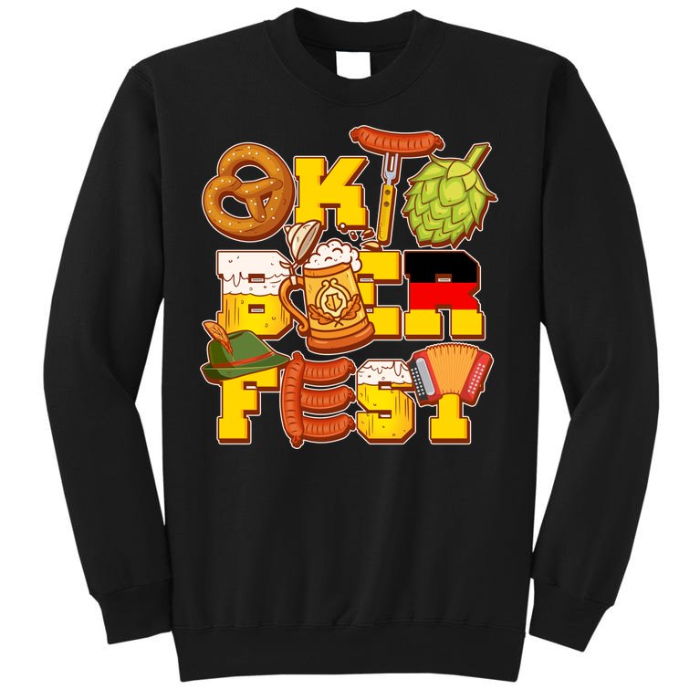 Oktoberfest Party Logo Sweatshirt
