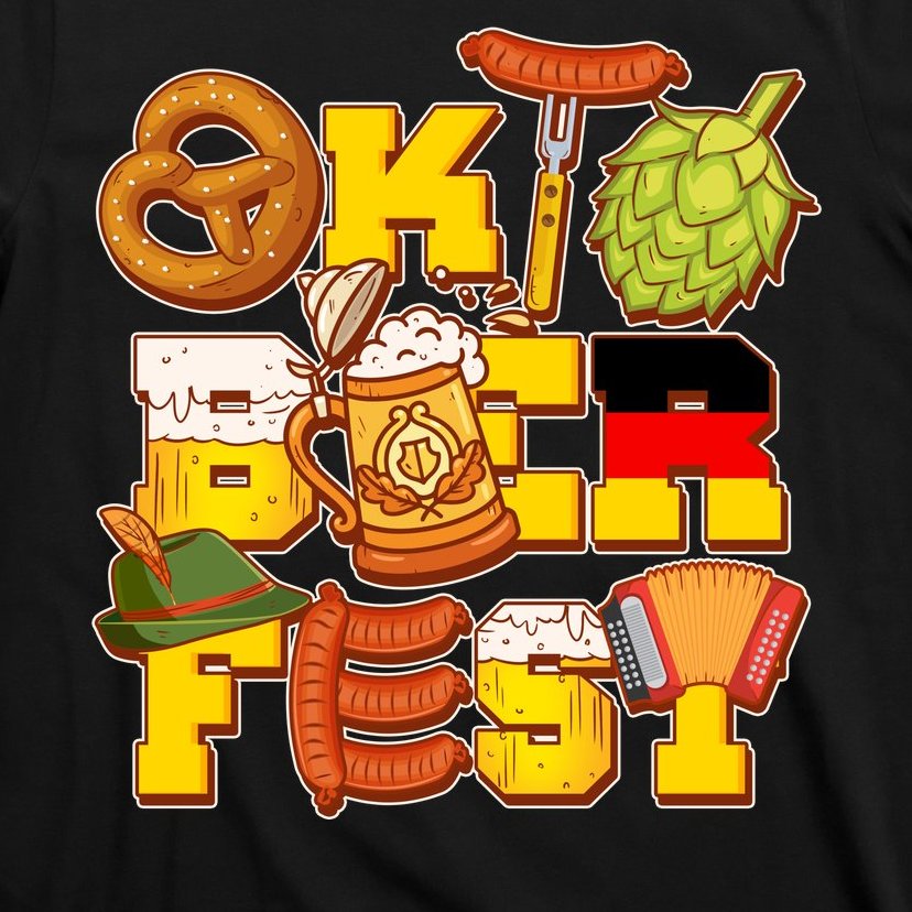 Oktoberfest Party Logo T-Shirt