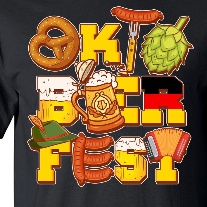 Oktoberfest Party Logo Tall T-Shirt