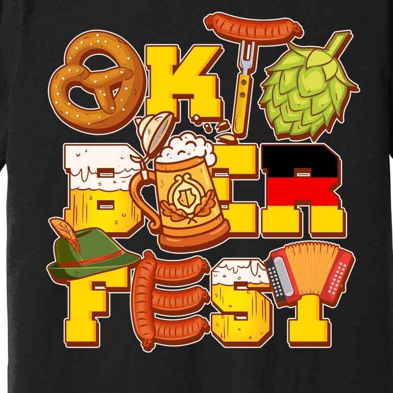 Oktoberfest Party Logo Premium T-Shirt