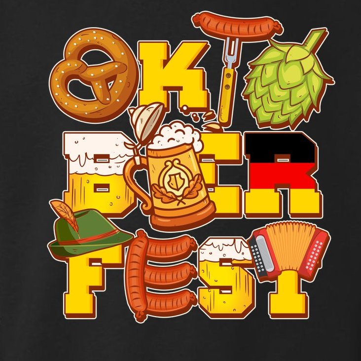 Oktoberfest Party Logo Toddler Hoodie