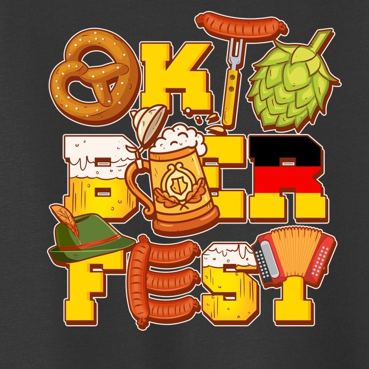 Oktoberfest Party Logo Toddler T-Shirt