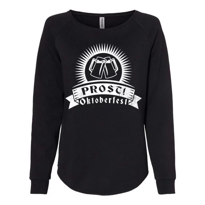 Oktoberfest Prost Womens California Wash Sweatshirt