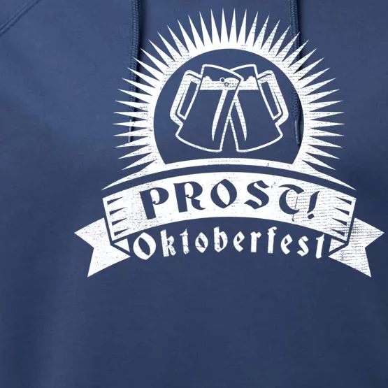 Oktoberfest Prost Performance Fleece Hoodie