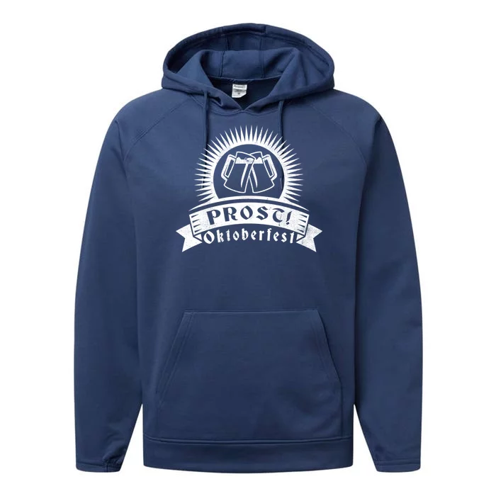 Oktoberfest Prost Performance Fleece Hoodie