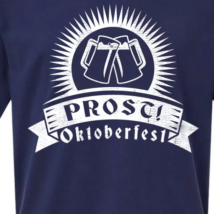 Oktoberfest Prost Sueded Cloud Jersey T-Shirt