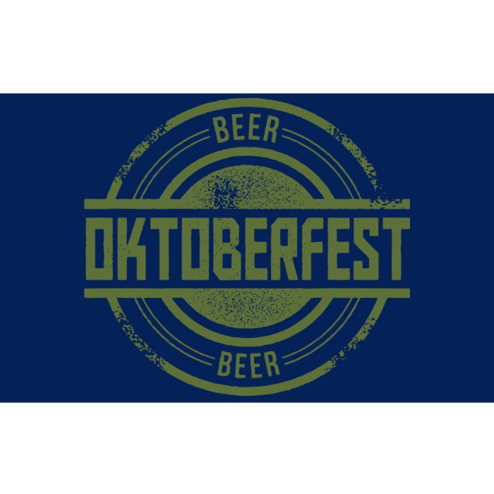 Oktoberfest Vintage Beer Logo Bumper Sticker