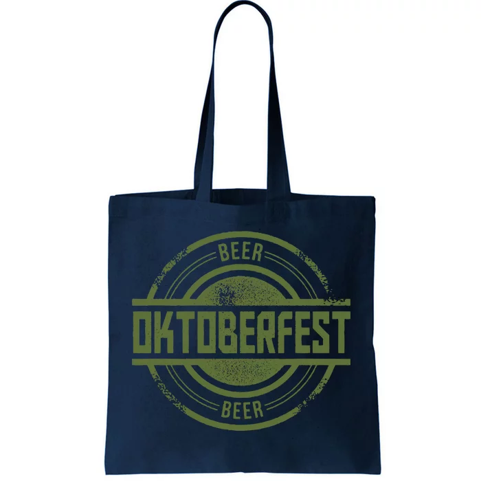 Oktoberfest Vintage Beer Logo Tote Bag