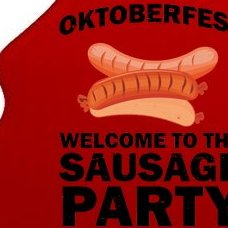 Oktoberfest Welcome To The Sausage Party Tree Ornament