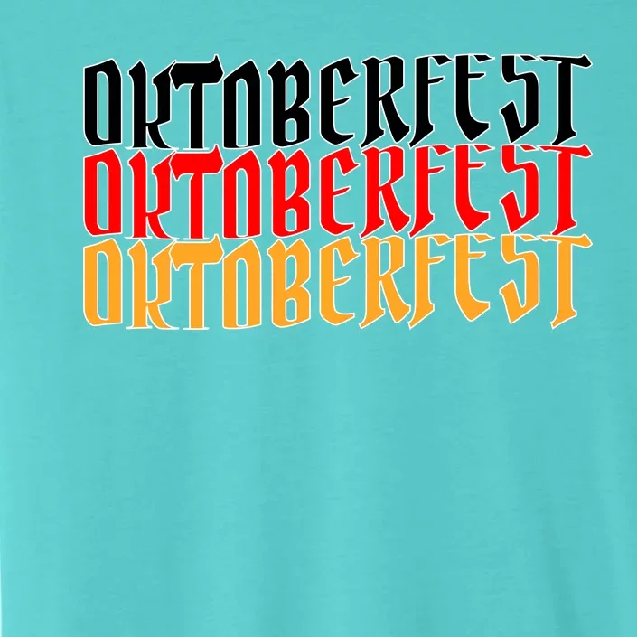 Oktoberfest Word Flag Logo ChromaSoft Performance T-Shirt