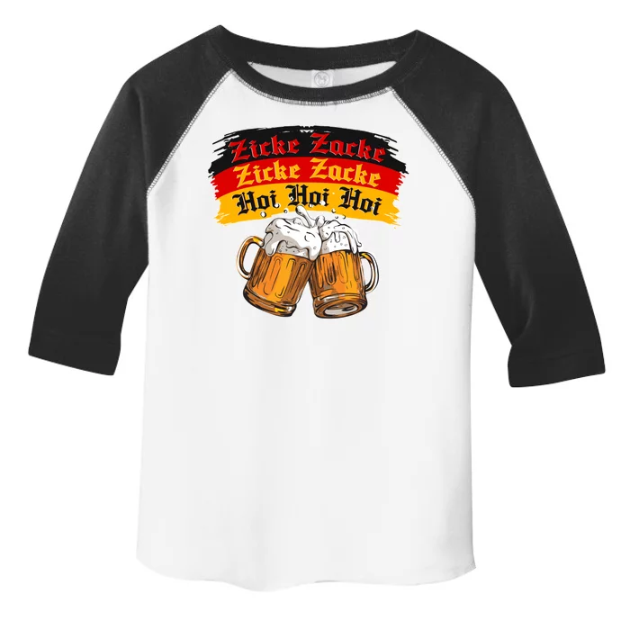 Oktoberfest Zicke Zacke Hoi Hoi Hoi Toddler Fine Jersey T-Shirt