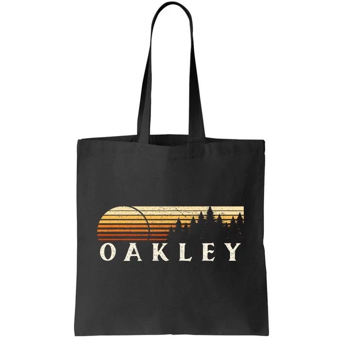 Oakley Ky Vintage Evergreen Sunset Eighties Tote Bag