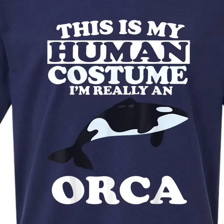 Orca Killer Whale Love Sueded Cloud Jersey T-Shirt