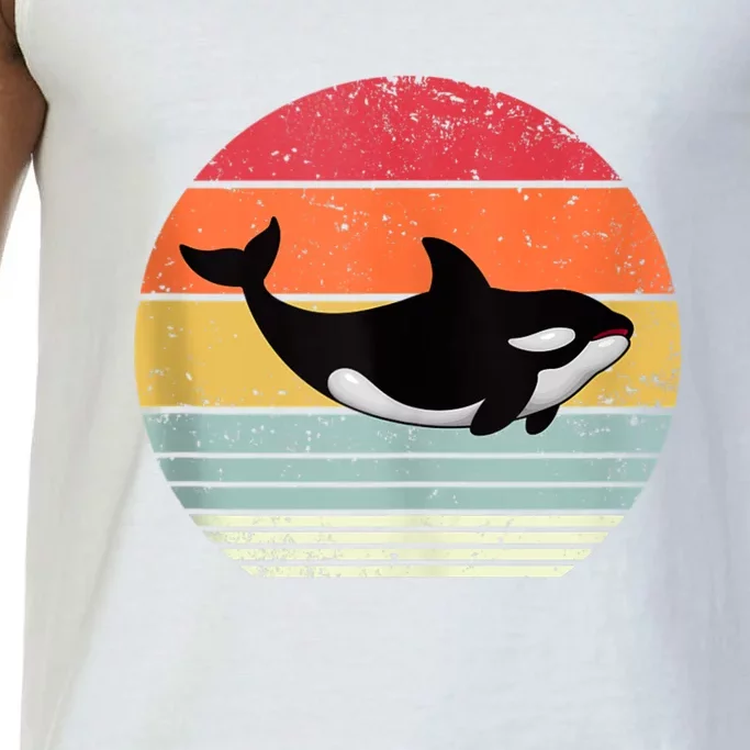 Orca Killer Whale Sea Panda Vintage Retro 80s Style Tank Top Comfort Colors® Tank Top