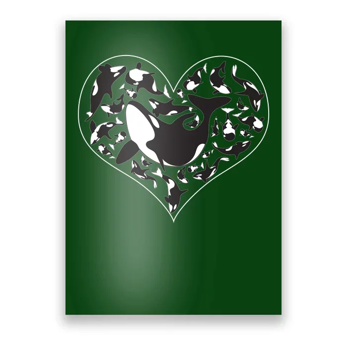 Orca Killer Whale Love Poster