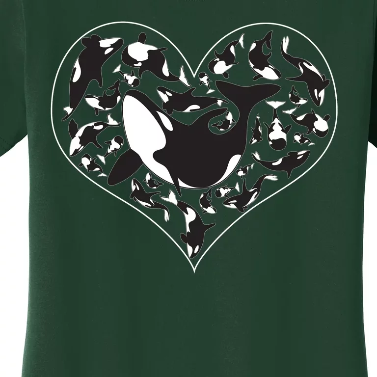 Orca Killer Whale Love Women's T-Shirt