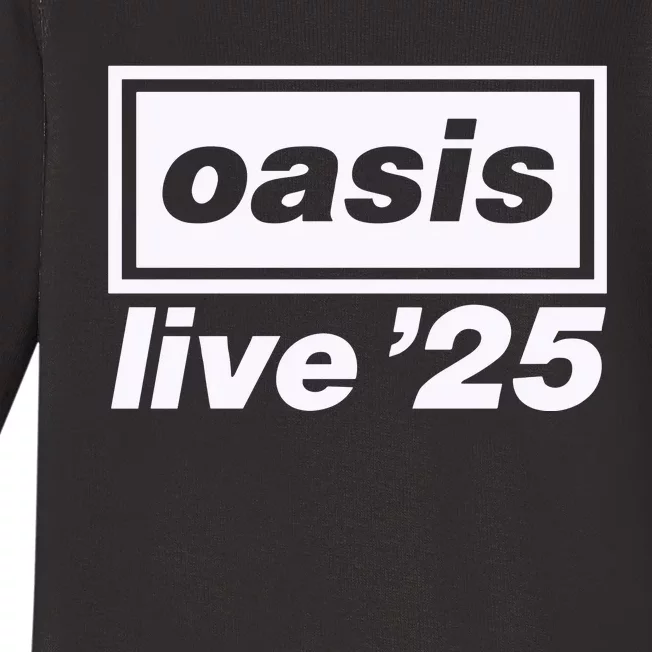 O.A.S.I.S Live 25 Uk And Ireland Summer 2025 Baby Long Sleeve Bodysuit