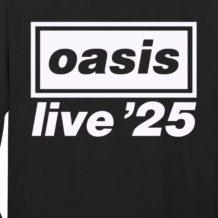 O.A.S.I.S Live 25 Uk And Ireland Summer 2025 Tall Long Sleeve T-Shirt