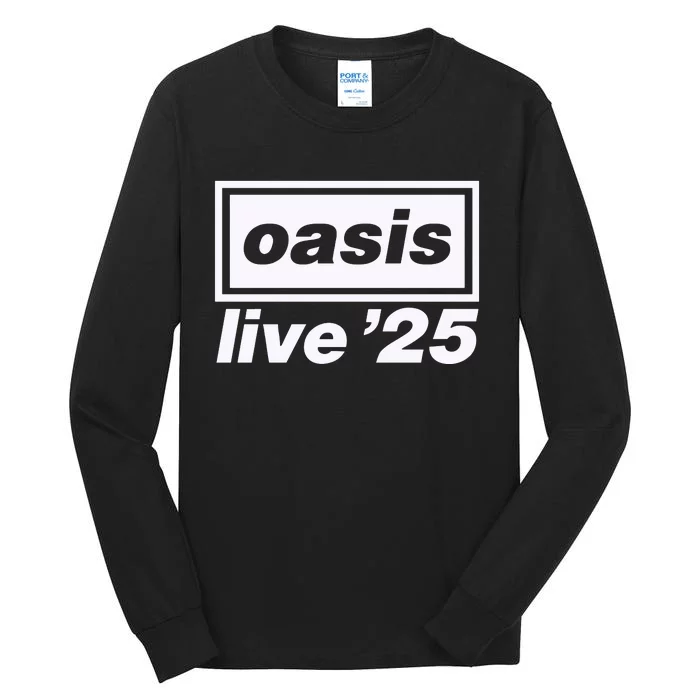 O.A.S.I.S Live 25 Uk And Ireland Summer 2025 Tall Long Sleeve T-Shirt