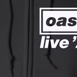 O.A.S.I.S Live 25 Uk And Ireland Summer 2025 Full Zip Hoodie