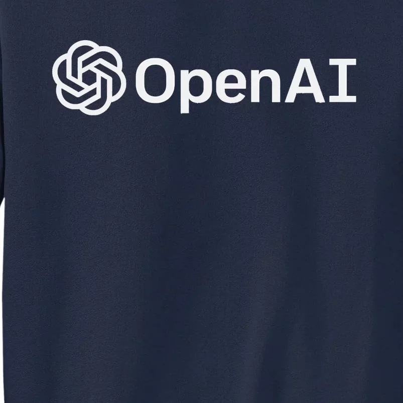 OpenAI Logo AI Artificial Intelligence NLP API GPT3 Tall Sweatshirt