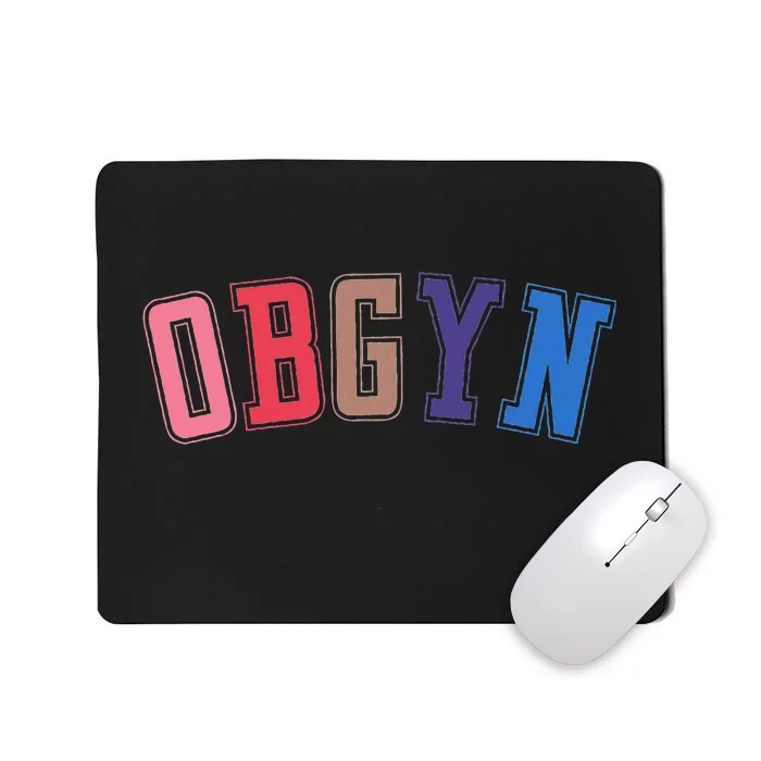 Obgyn Labor And Delivery Nurse Ob Gyn Squad Rn Nurse Mousepad