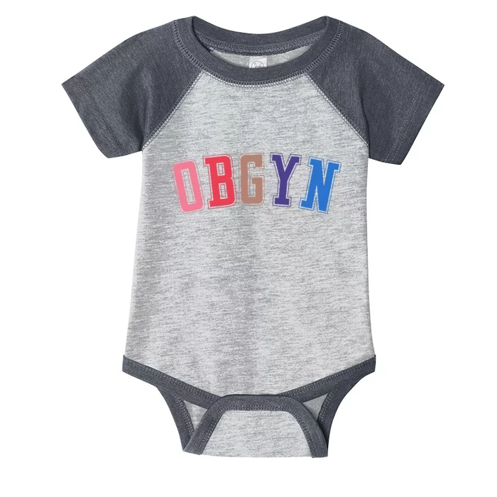 Obgyn Labor And Delivery Nurse Ob Gyn Squad Rn Nurse Infant Baby Jersey Bodysuit