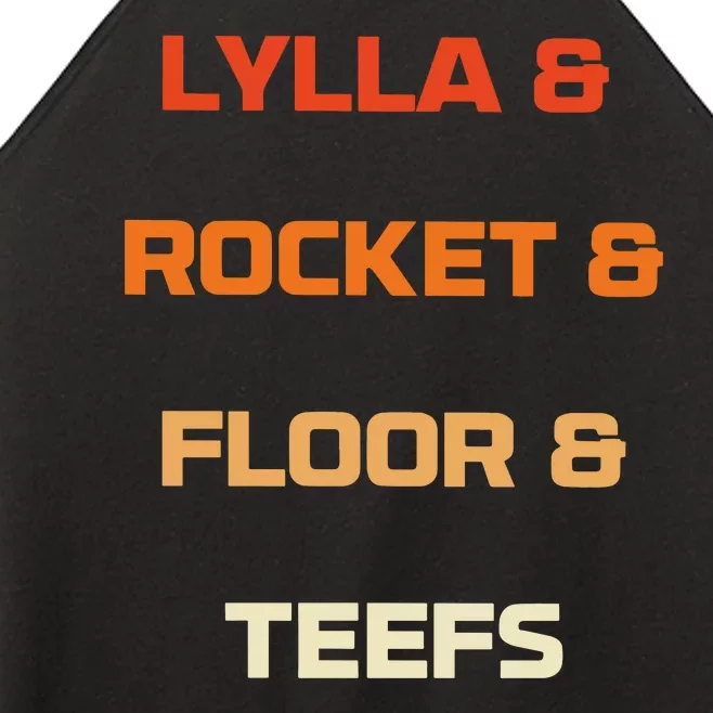 Original Lylla And Rocket & Floor & Teefs Women’s Perfect Tri Rocker Tank