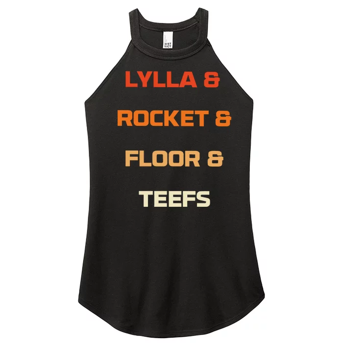 Original Lylla And Rocket & Floor & Teefs Women’s Perfect Tri Rocker Tank