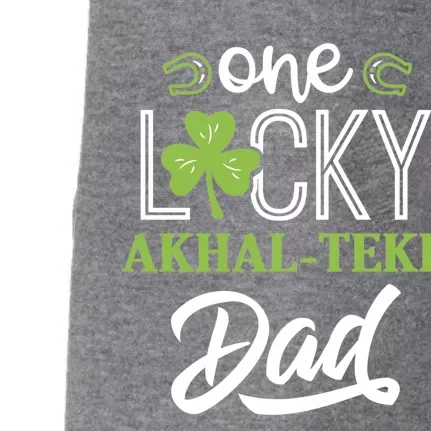 One Lucky Aaaaaaaaaaaaaaaa Horse Dad Irish Horseback Riding Gift Doggie 3-End Fleece Hoodie