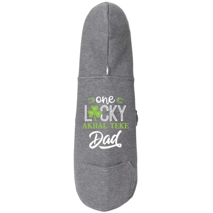 One Lucky Aaaaaaaaaaaaaaaa Horse Dad Irish Horseback Riding Gift Doggie 3-End Fleece Hoodie