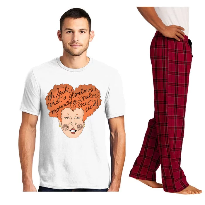 Oh Look Another Glorious Morning Makes Me Sick Funny Witch Halloween Pajama Set